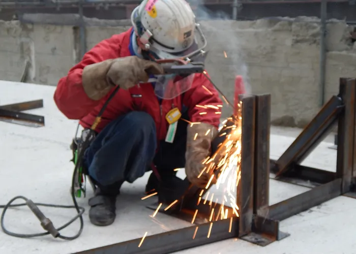 仮設鍛冶工事